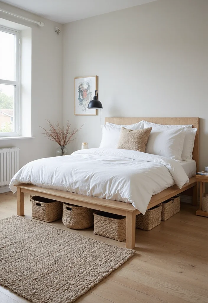 15 Small Bedroom Ideas for More Space and Better Layouts 12 15 Small Bedroom Ideas for More Space and Better Layouts - 2. Utilize Under-Bed Storage