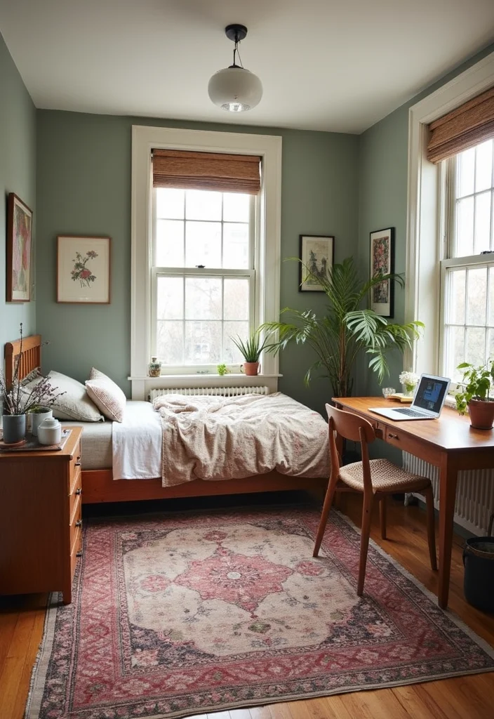 15 Small Bedroom Ideas for More Space and Better Layouts 78 15 Small Bedroom Ideas for More Space and Better Layouts - 8. Use Area Rugs to Define Spaces