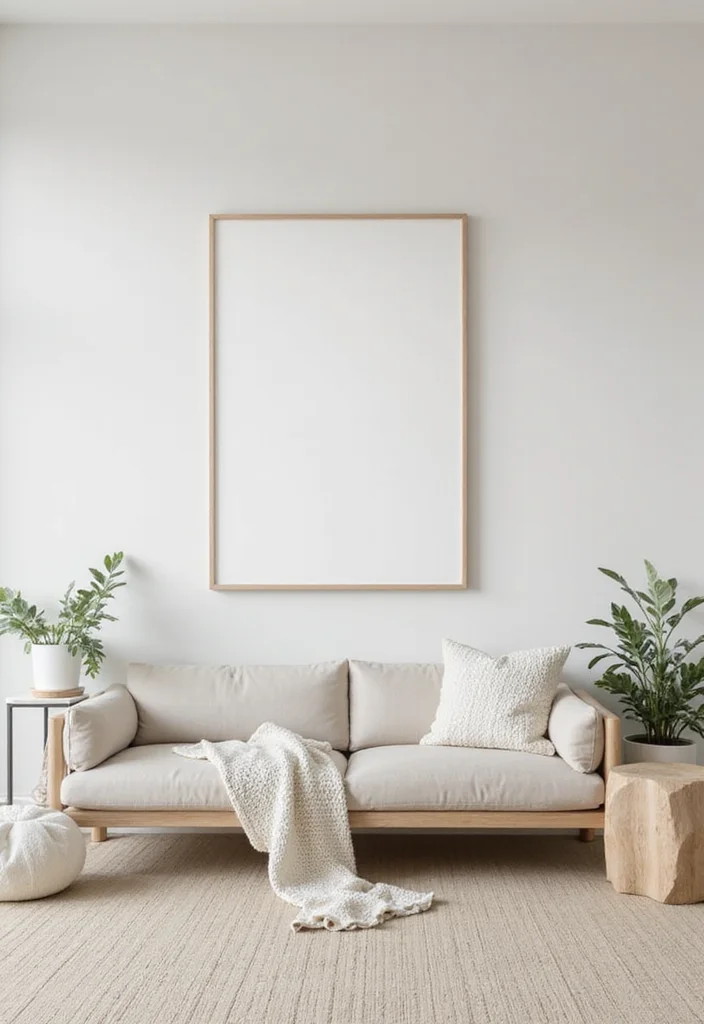 15 Small Living Room Decor Ideas That Make the Space Feel Larger - 4. Keep it Minimal with Decor