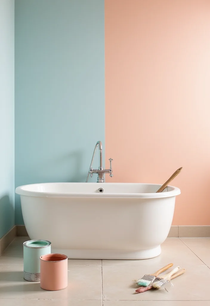 16 Bathroom Decor Ideas for Easy Style Upgrades on Any Budget 1 16 Bathroom Decor Ideas for Easy Style Upgrades on Any Budget - 1. Brighten Up with Fresh Paint