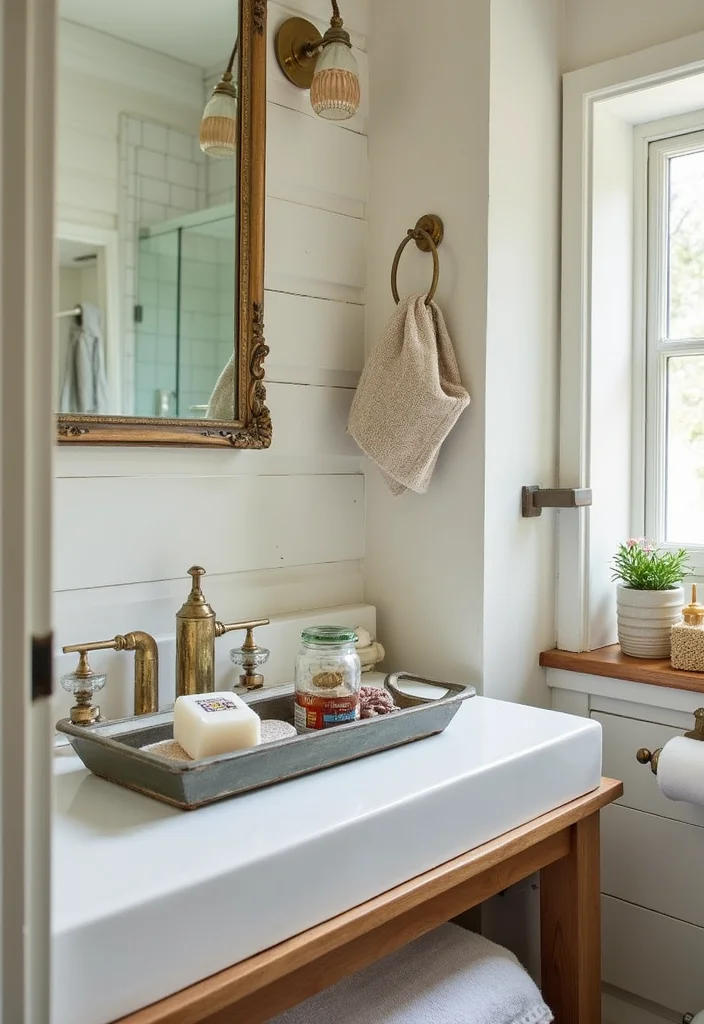 16 Bathroom Decor Ideas for Easy Style Upgrades on Any Budget 100 16 Bathroom Decor Ideas for Easy Style Upgrades on Any Budget - 10. Upcycled Decor