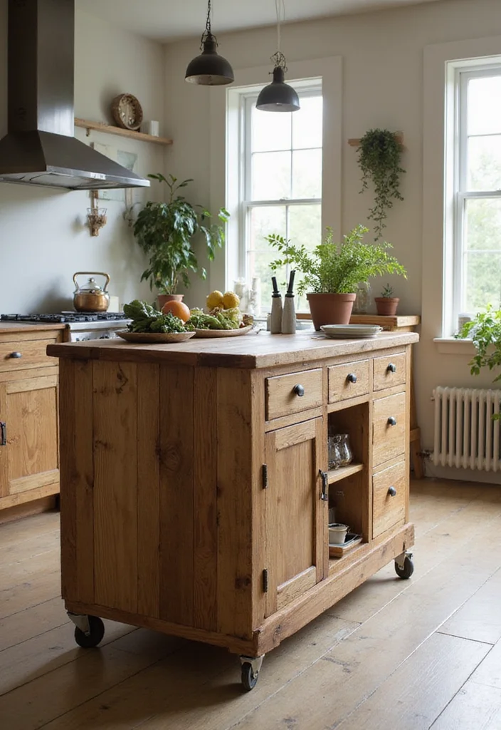 16 Kitchen Island Ideas for Storage Prep Space and Better Flow - 14. Sustainable Choices