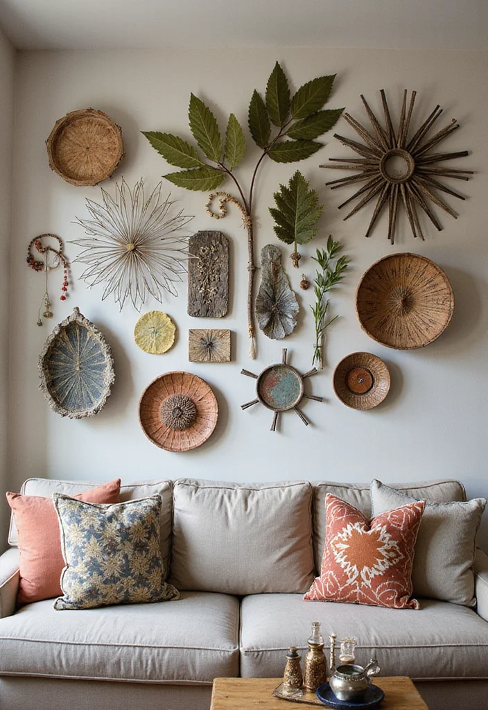 16 Living Room Decor Ideas for a Fresh Updated Look 34 16 Living Room Decor Ideas for a Fresh Updated Look - 4. Statement Wall Art