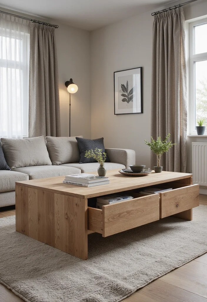 16 Living Room Decor Ideas for a Fresh Updated Look 67 16 Living Room Decor Ideas for a Fresh Updated Look - 7. Multi-Functional Furniture