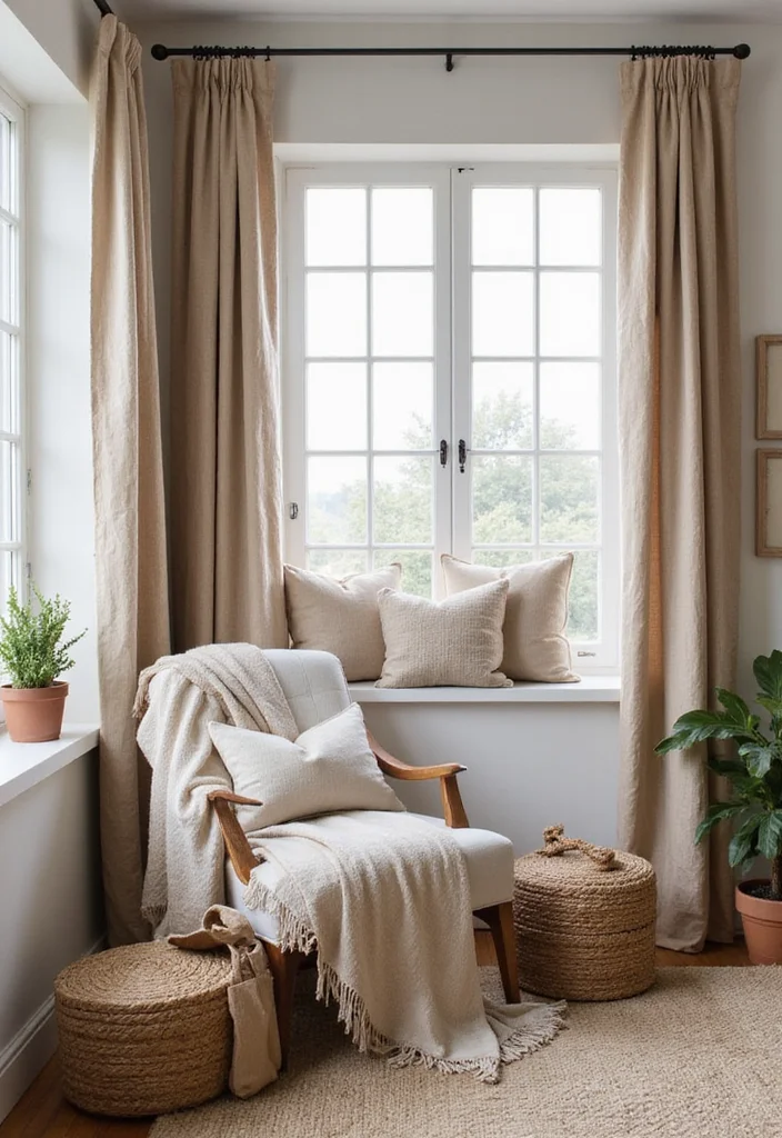 16 Living Room Decor Ideas for a Fresh Updated Look 78 16 Living Room Decor Ideas for a Fresh Updated Look - 8. Cozy Textiles