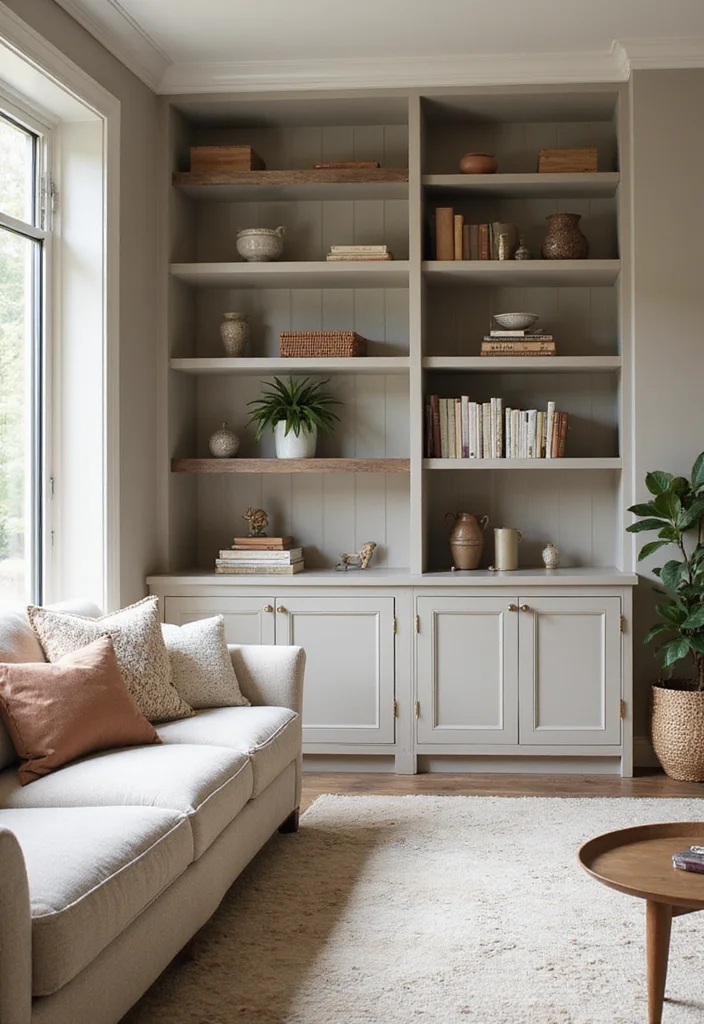 16 Living Room Ideas Apartment for Smart Spacious Layouts 78 16 Living Room Ideas Apartment for Smart Spacious Layouts - 8. Customized Built-ins