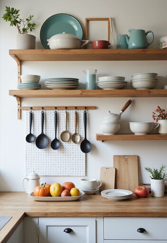 16 Small Kitchen Ideas for Efficient Layouts That Feel More Open - 1. Vertical Shelving Units