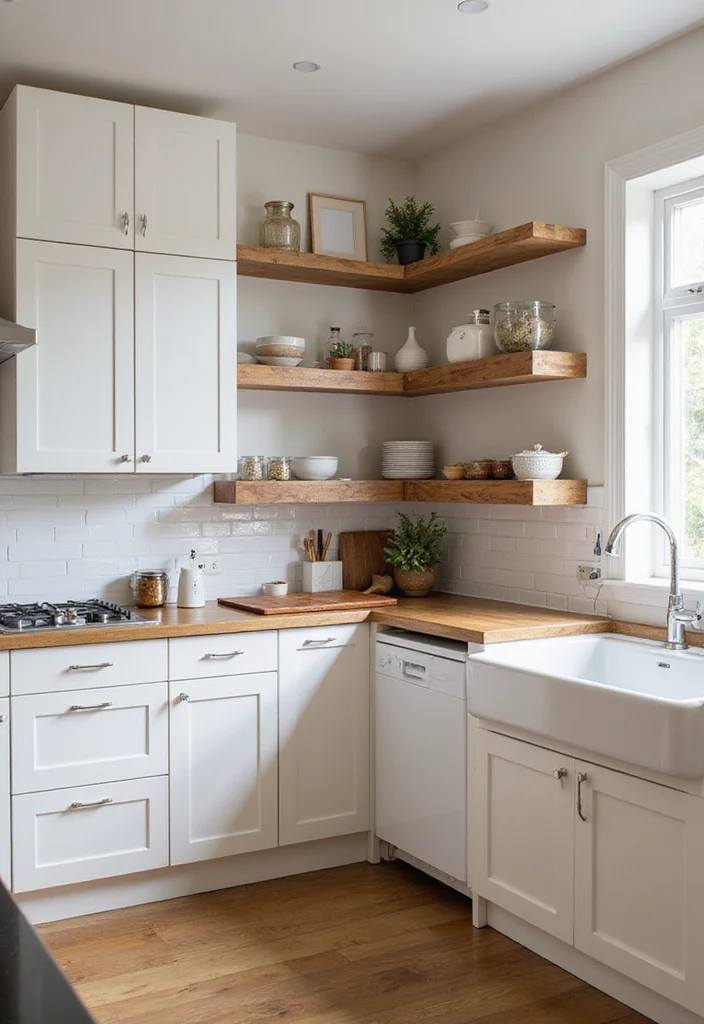 16 Small Kitchen Ideas for Efficient Layouts That Feel More Open - 12. Utilize Corner Spaces