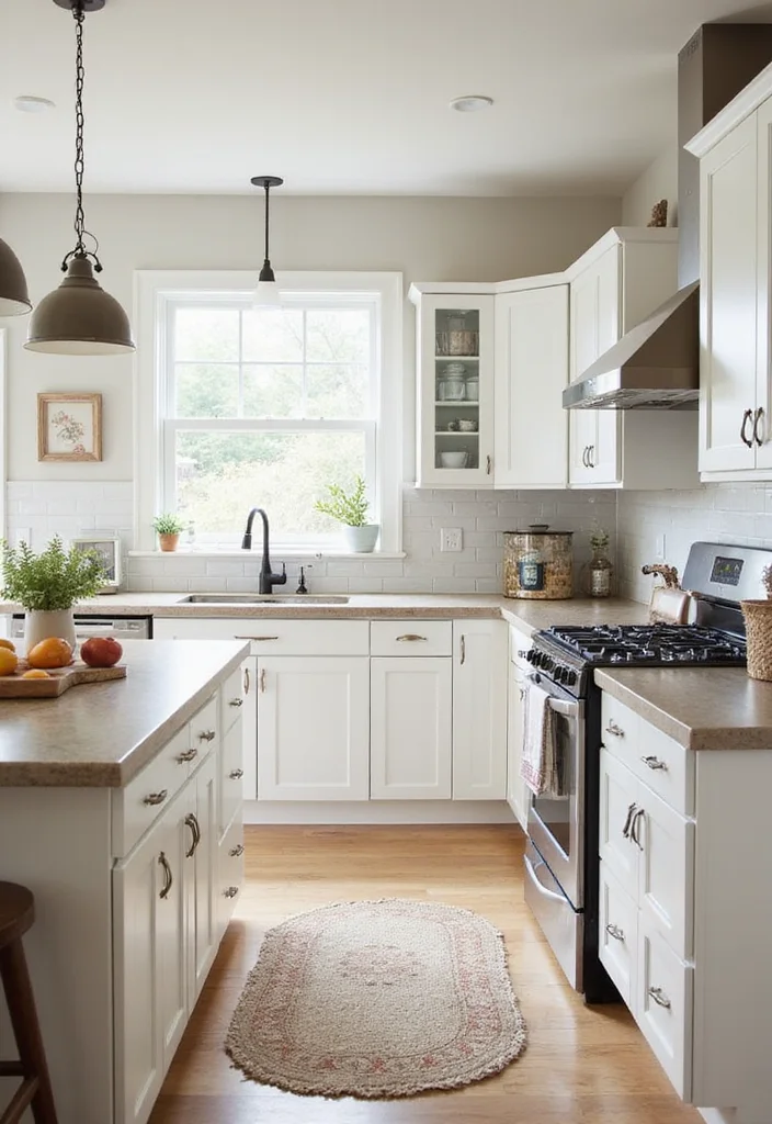 16 Small Kitchen Ideas for Efficient Layouts That Feel More Open - 8. Color Palettes and Accents