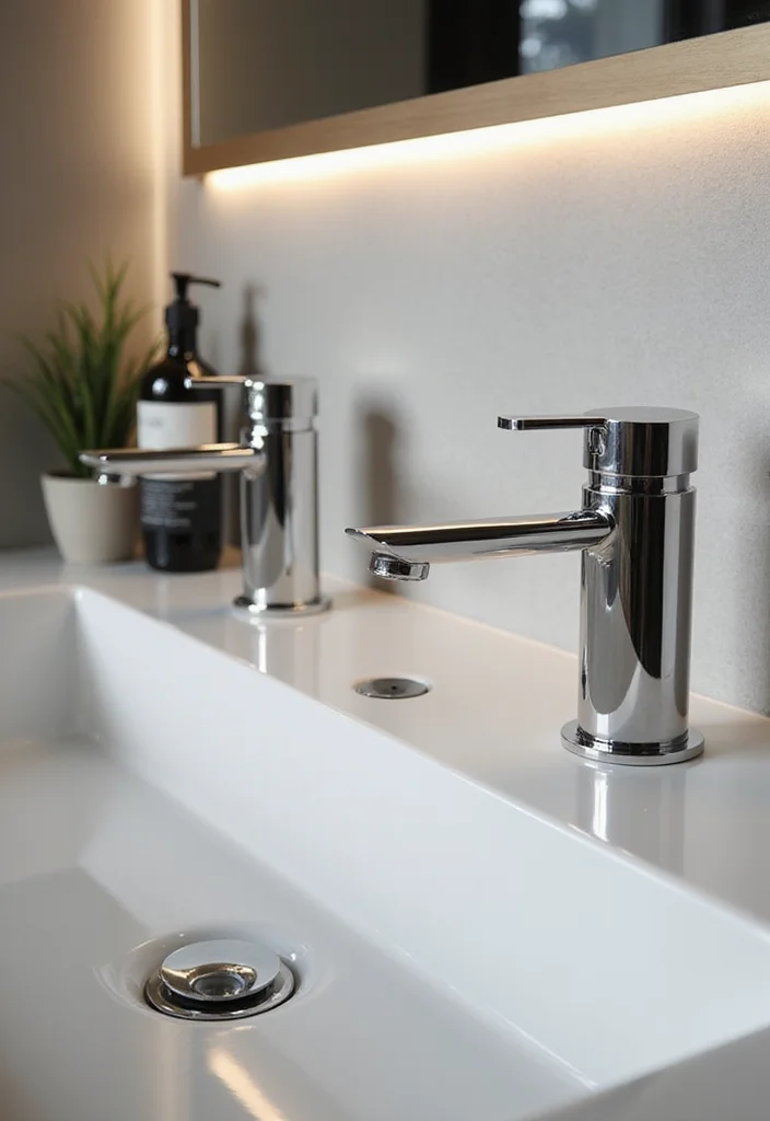 18 Bathroom Ideas for Simple Stylish Updates That Refresh Your Space 166 18 Bathroom Ideas for Simple Stylish Updates That Refresh Your Space - 16. Innovative Faucet Designs