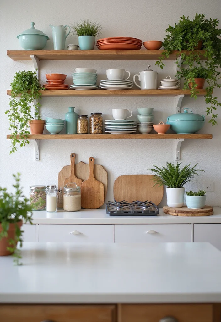 18 Ideas for Kitchens That Improve Layouts and Everyday Function 1 18 Ideas for Kitchens That Improve Layouts and Everyday Function - 1. Open Shelving for Easy Access