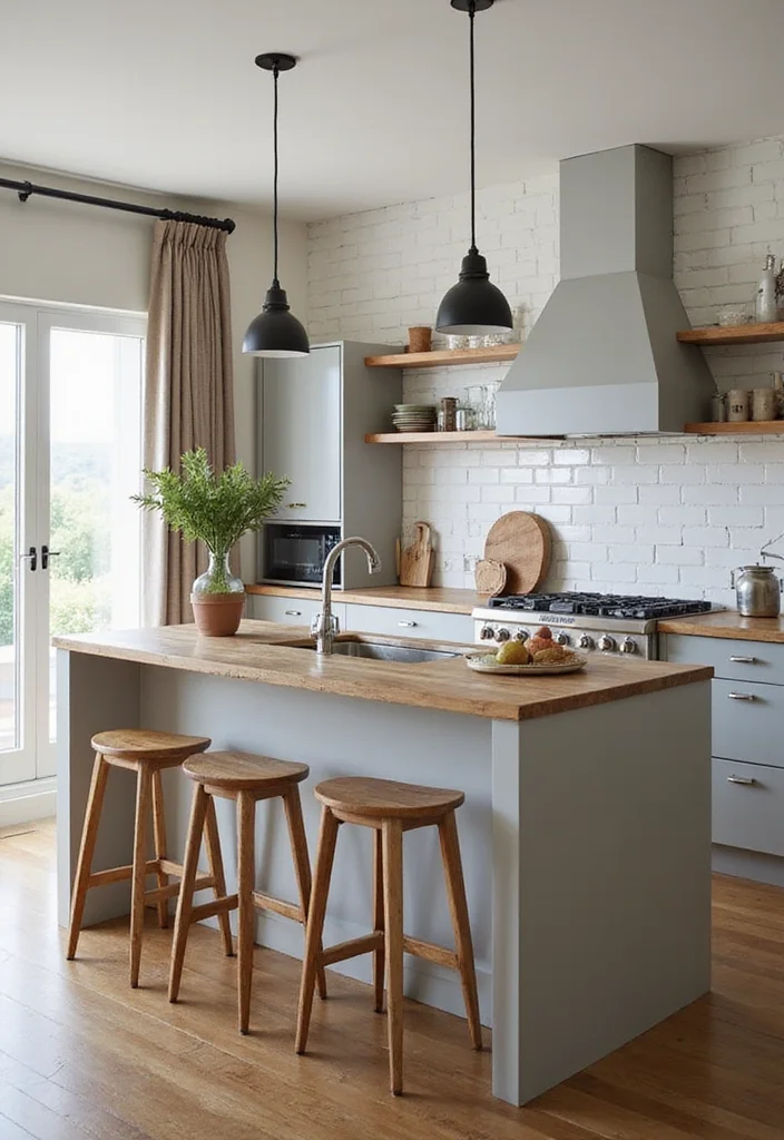 18 Ideas for Kitchens That Improve Layouts and Everyday Function 100 18 Ideas for Kitchens That Improve Layouts and Everyday Function - 10. Breakfast Bars as Space Savers