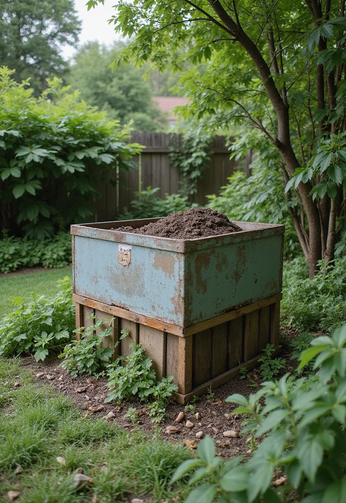18 Outdoor Backyard Ideas for Upgrading Your Entire Space - 14. Composting Stations