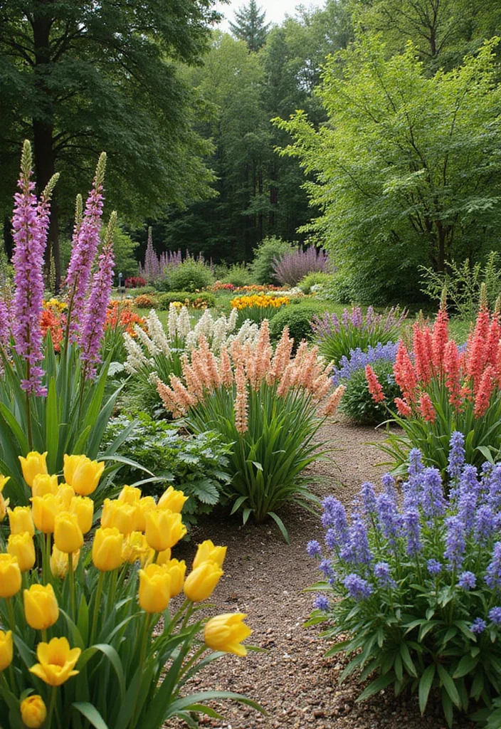 18 Outdoor Backyard Ideas for Upgrading Your Entire Space - 17. Seasonal Planting for Diversity