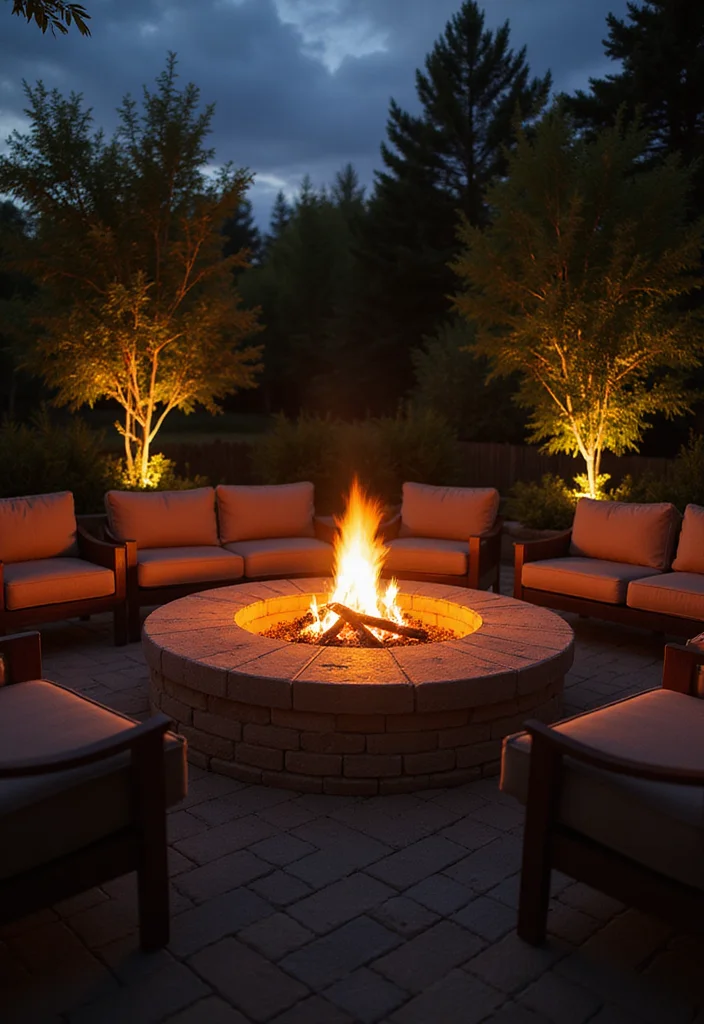 18 Outdoor Backyard Ideas for Upgrading Your Entire Space - 6. Fire Pits for Cozy Gatherings