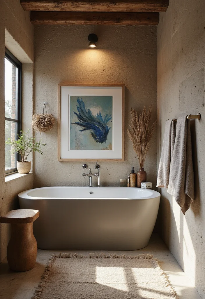 18 Remodeling Bathroom Ideas for Fresh Modern Transformations 122 18 Remodeling Bathroom Ideas for Fresh Modern Transformations - 12. Artistic Touches