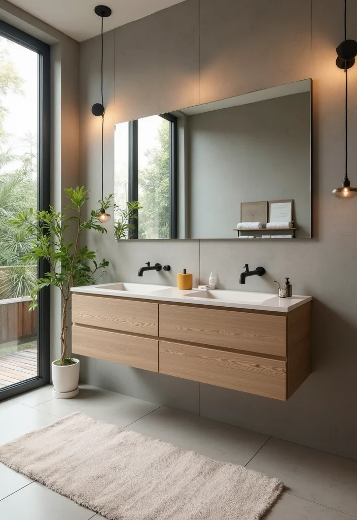 18 Remodeling Bathroom Ideas for Fresh Modern Transformations 133 18 Remodeling Bathroom Ideas for Fresh Modern Transformations - 13. Dual Sink Vanities