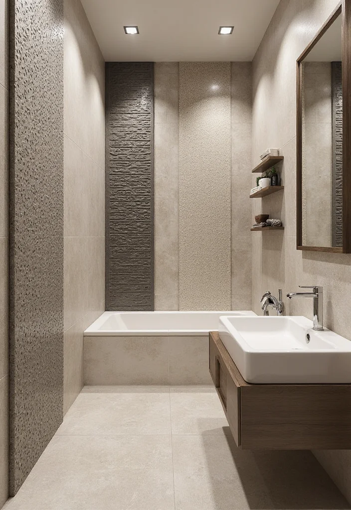 18 Remodeling Bathroom Ideas for Fresh Modern Transformations 144 18 Remodeling Bathroom Ideas for Fresh Modern Transformations - 14. Textured Finishes