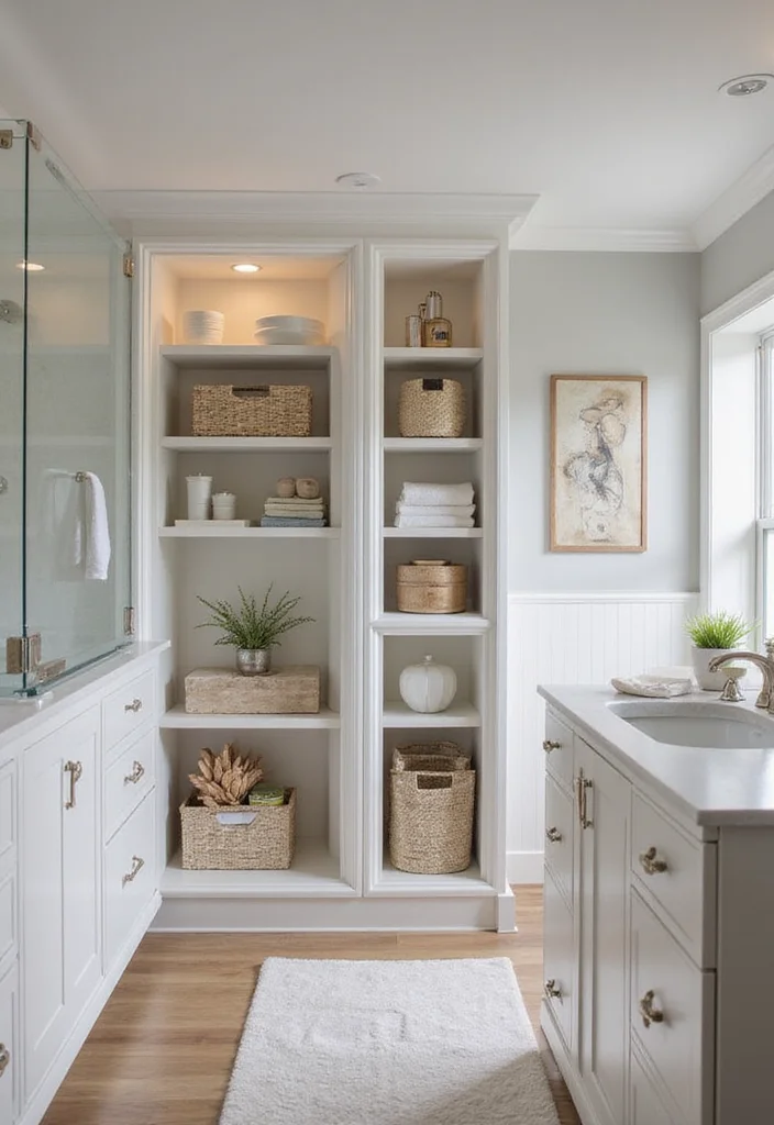 18 Remodeling Bathroom Ideas for Fresh Modern Transformations 177 18 Remodeling Bathroom Ideas for Fresh Modern Transformations - 17. Customized Storage Solutions