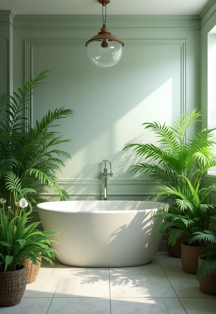 18 Remodeling Bathroom Ideas for Fresh Modern Transformations 67 18 Remodeling Bathroom Ideas for Fresh Modern Transformations - 7. Biophilic Design