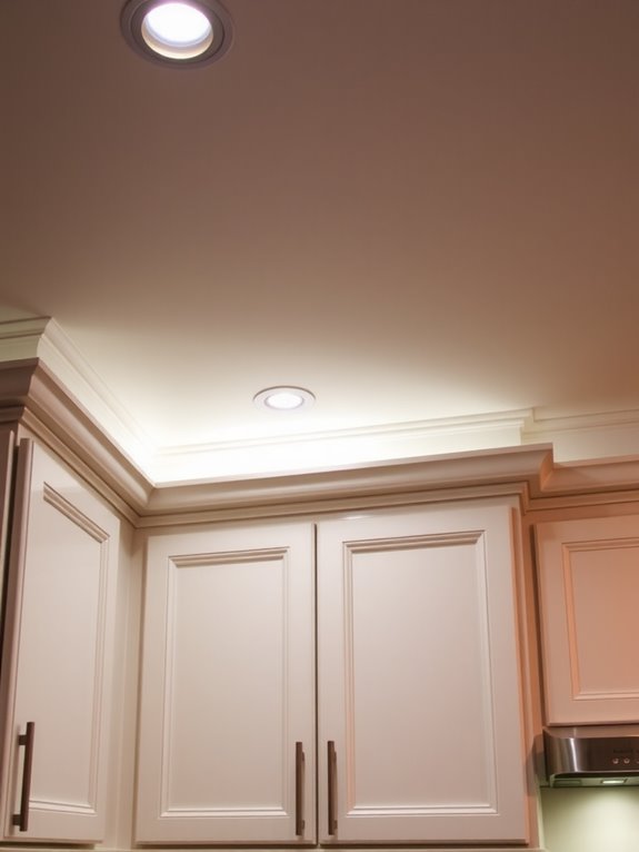boxy ceiling soffits hide utilities