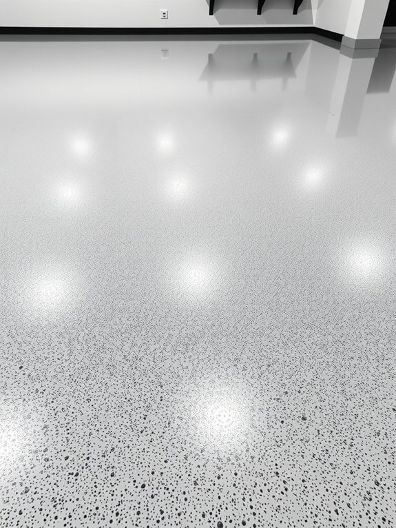 clear epoxy topcoat enhances color durability uv resistance