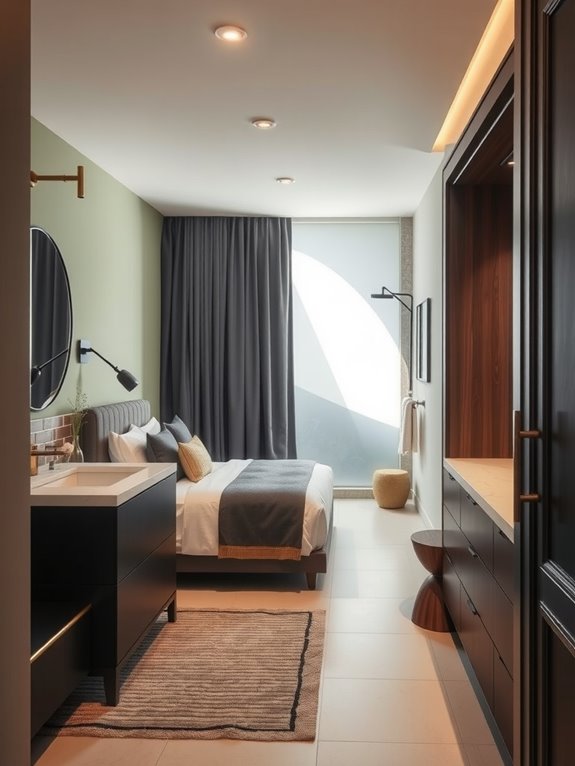 What Is an Ensuite Bedroom and How to Design One 6 cohesive bathroom bedroom palette continuity
