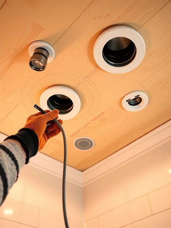 daisy chain romex through attic wiring