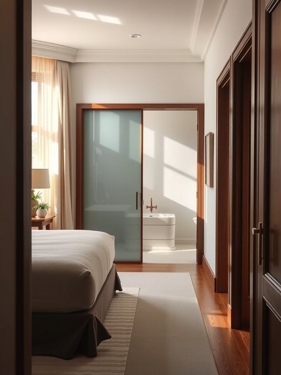 What Is an Ensuite Bedroom and How to Design One 5 en suite door placement matters