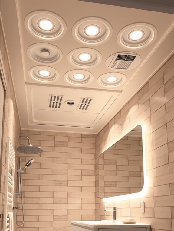 fill lights soften vanity shadows