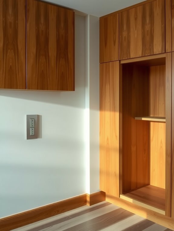 How Deep Are Standard Kitchen Cabinets? 3 flexible cabinet depth zoning for storage