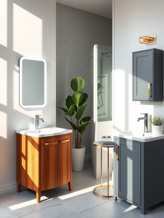 freestanding vs wall mmounted storage tradeoffs
