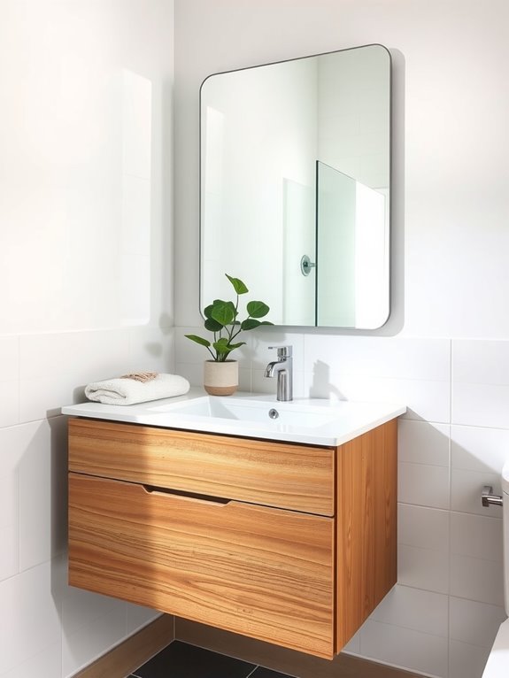 hardworking all in one bathroom vanity