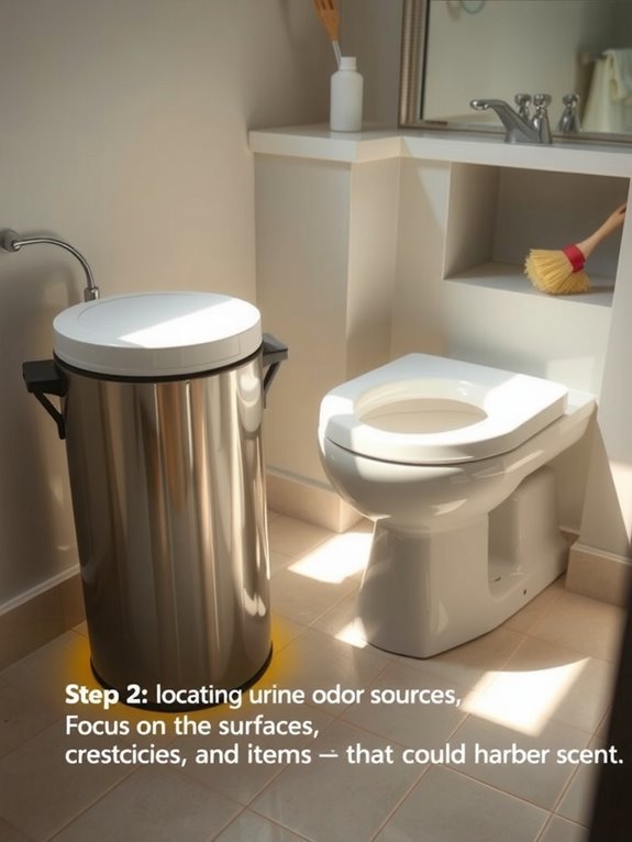 hidden odor sources in grout and caulk