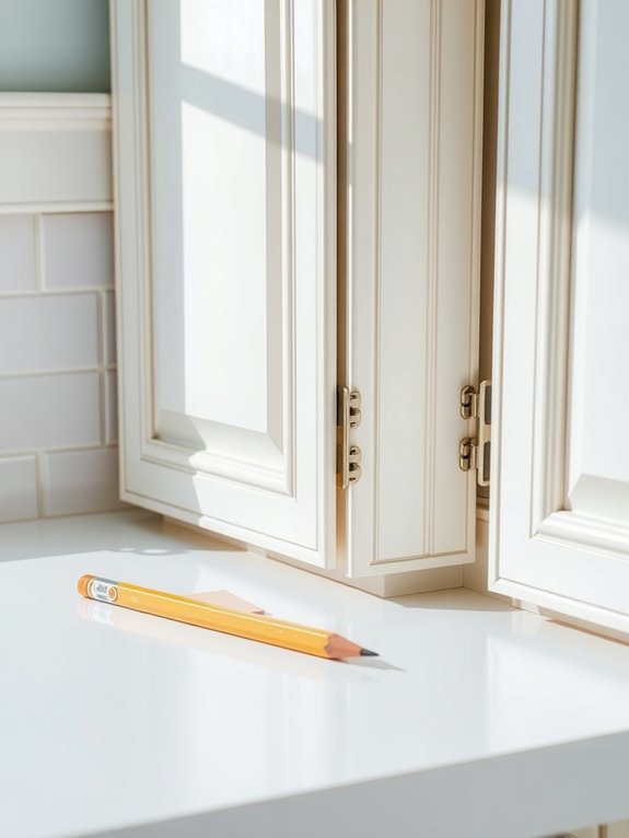 How to Reface Kitchen Cabinets in 10 Simple Steps 10 hinge screws shims alignment checks
