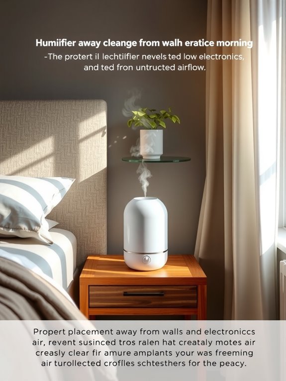 humidifier placement for even humidity