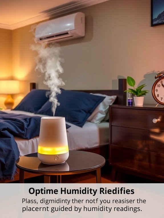 humidity readings guide placement