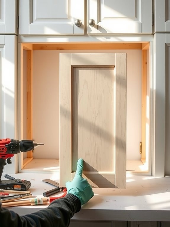How to Reface Kitchen Cabinets in 10 Simple Steps 4 label doors drawers hardware