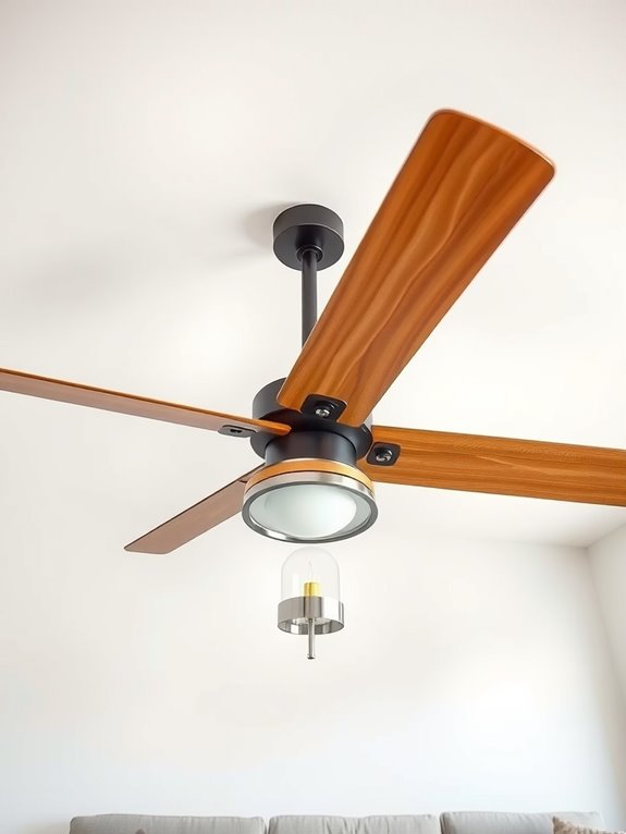 match fan size to fixtures