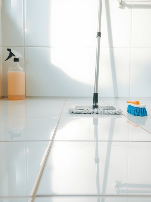 mop rinse dry thoroughly