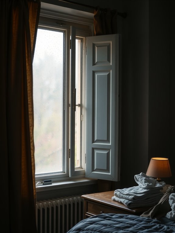 stale room from poor ventilation