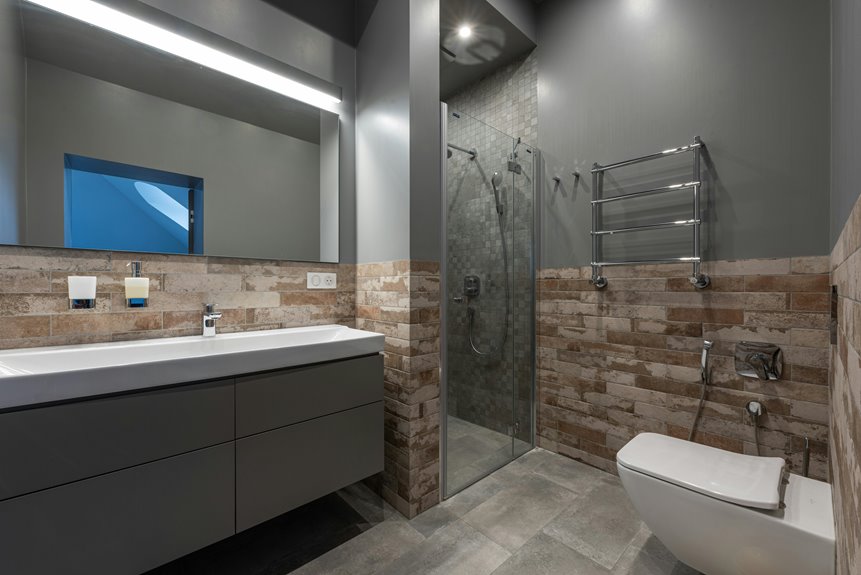 standard bathroom dimensions guide