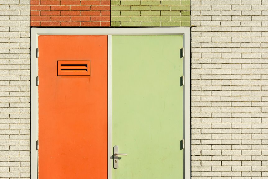 standard bedroom door width standards