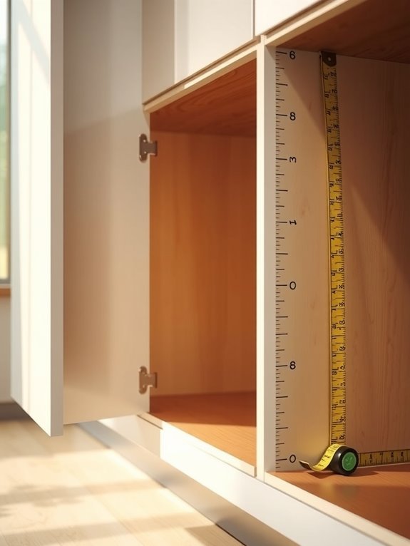 How Deep Are Standard Kitchen Cabinets? 6 standard cabinet depths align appliances
