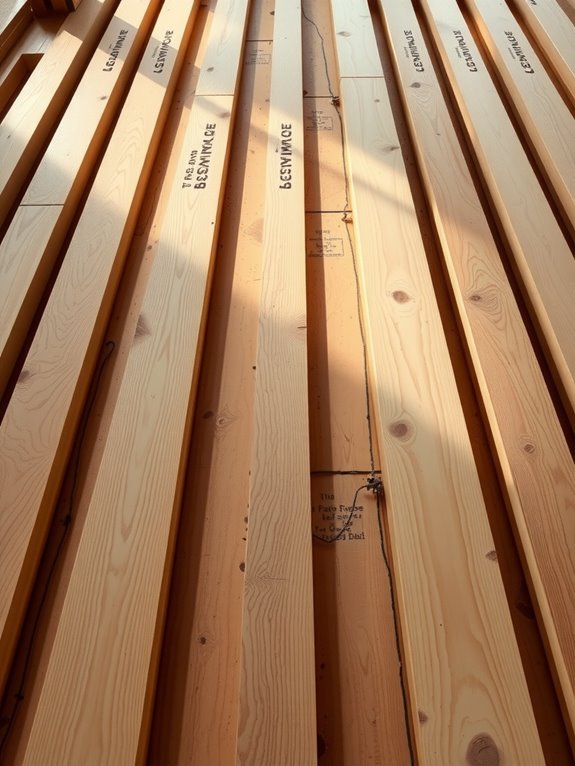 standard floor joist spacing standardization
