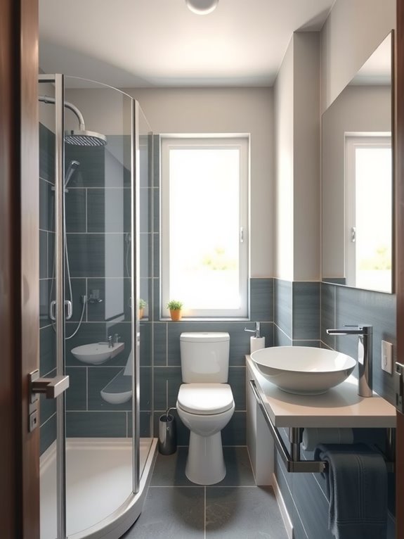 three quarter bath practicality for space