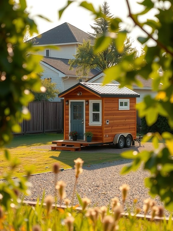 three tiny home options zoning