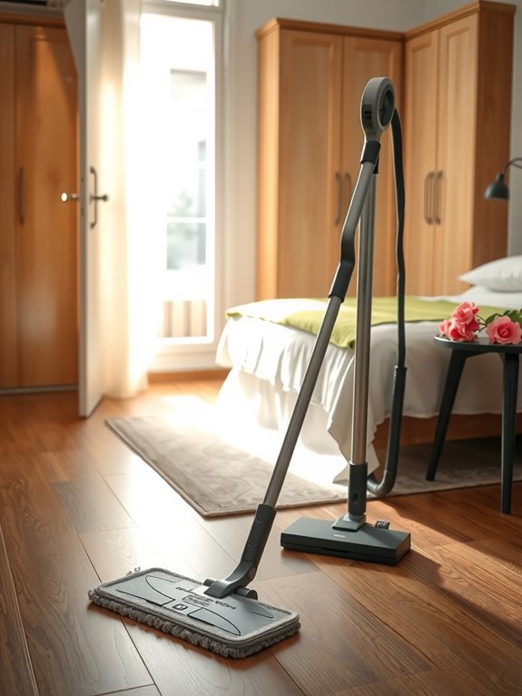 vacuuming and mopping improve odors