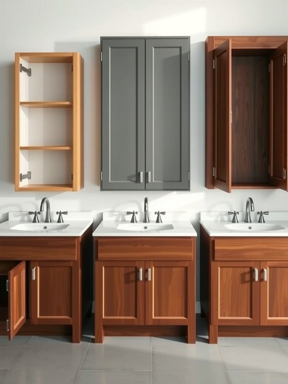 How Deep Are Standard Bathroom Cabinets? 2 vanity depths by need space