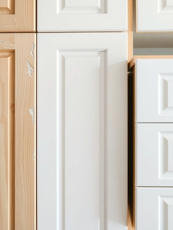 How to Reface Kitchen Cabinets in 10 Simple Steps 2 water damage vs cabinet layout decision